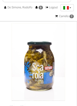CARBONE SCAROLE STUFATE 950 GR