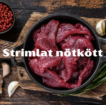Strimlat nötkött