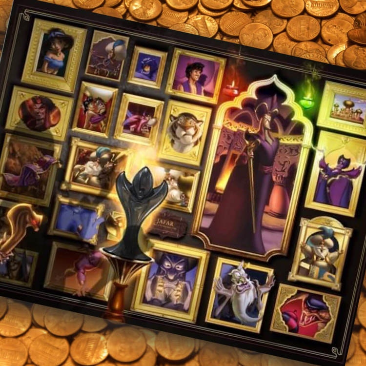 Pussel Disneyskurkar -Jafar (1000 bitar)