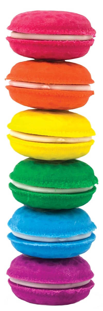 Sudd - Macarons - 6 st med doft av vanilj