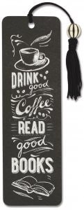 Bokmärke - Coffee and books (Fraktfritt)