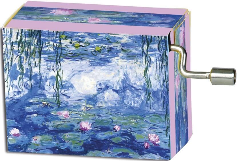 Vevbar speldosa - Nymphéat/Blumenwalzer, Claude Monet