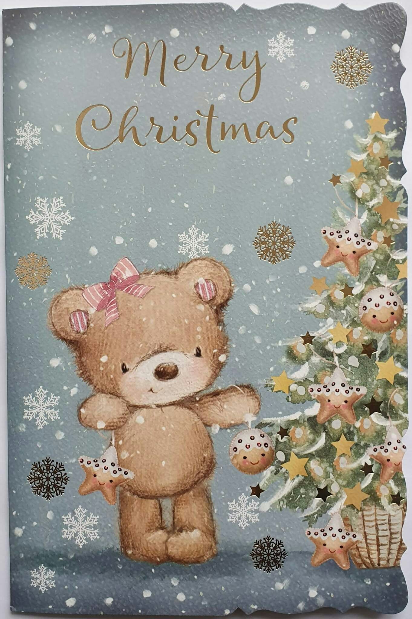 Julkort med kuvert - Björnens jul (Fraktfritt)