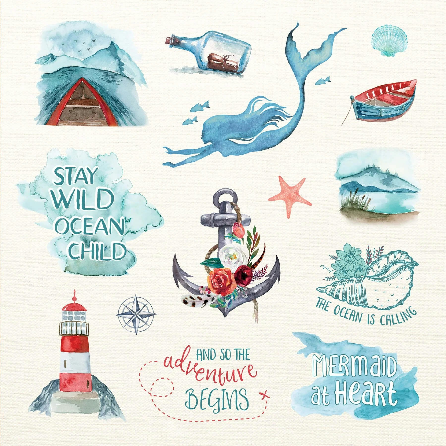 Klistermärkesbok: Boho Dreams