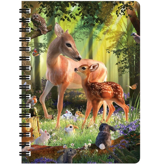 3D Anteckningsbok - Bambi