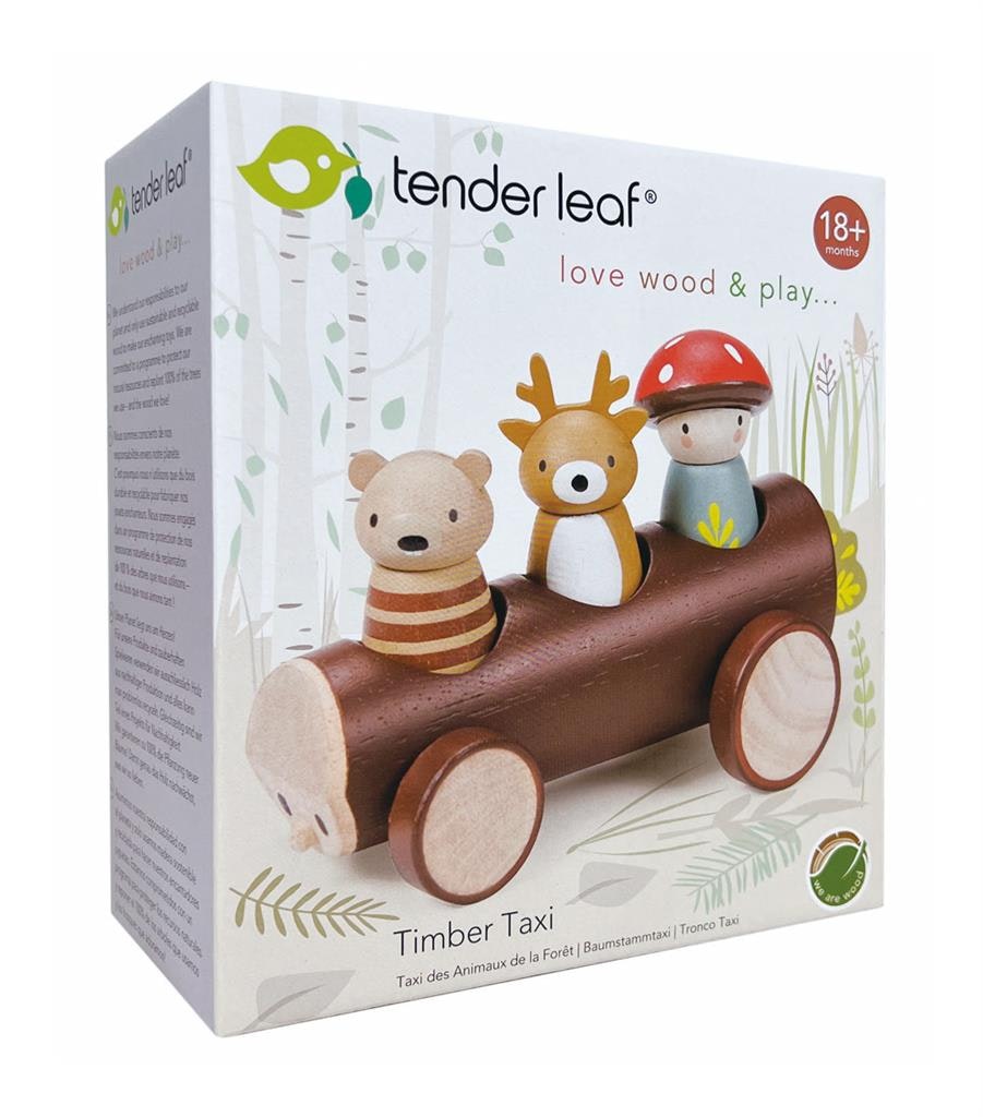 Lek för de minsta - Timmerbilen