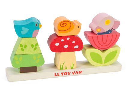Stapla din trädgård - Öva fingerfärdigheten från Le Toy Van
