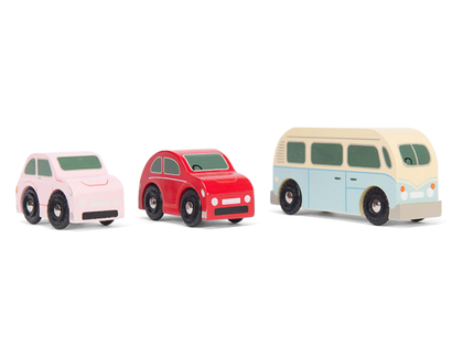Bilar Retro (3st) från Le Toy Van
