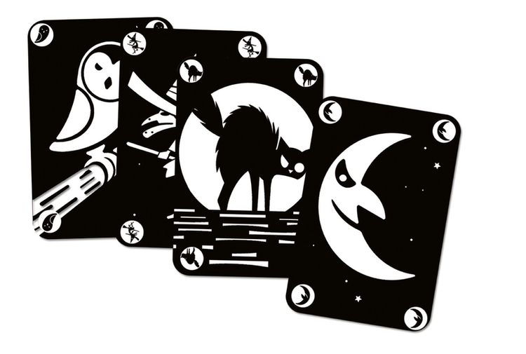 Mistibooh - Kortspelet som lyser i mörkret! från Djeco