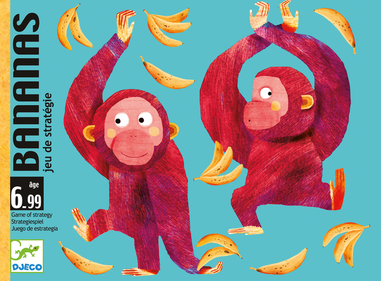 Bananas - Kortspel med apor från Djeco