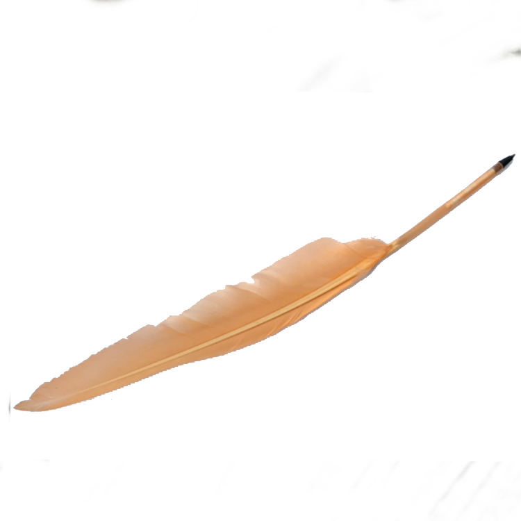 Fjäderpenna - gul