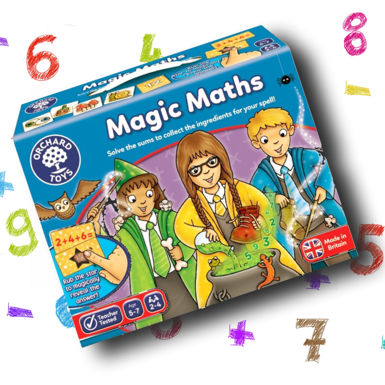 Lär dig räkna - Förtrollat spel med magiska brickor (Magic Maths)