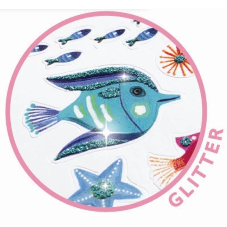 Mini stickers, Under the sea, från Djeco