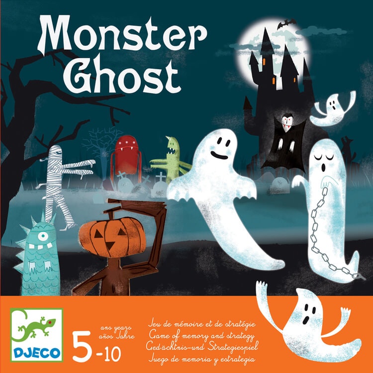 Monster och spöken - läskigt spel från Djeco
