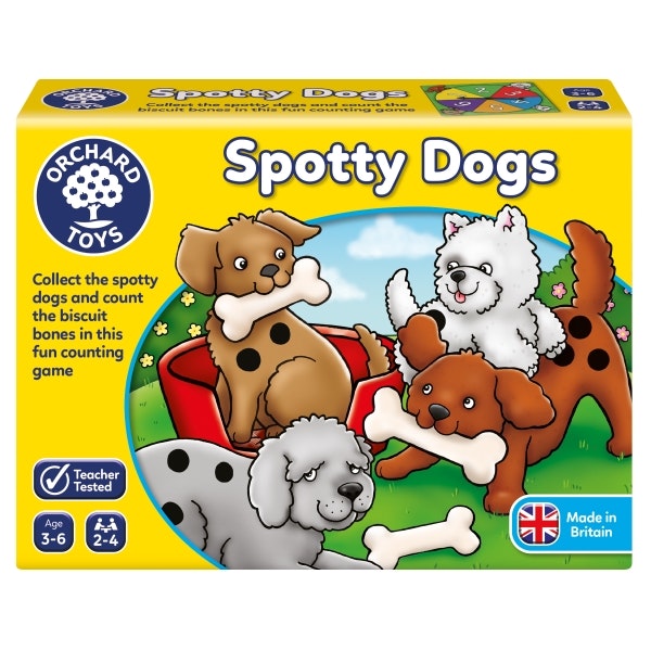 Spotty Dogs - Spelet som lär dig räkna från Ochard Toys