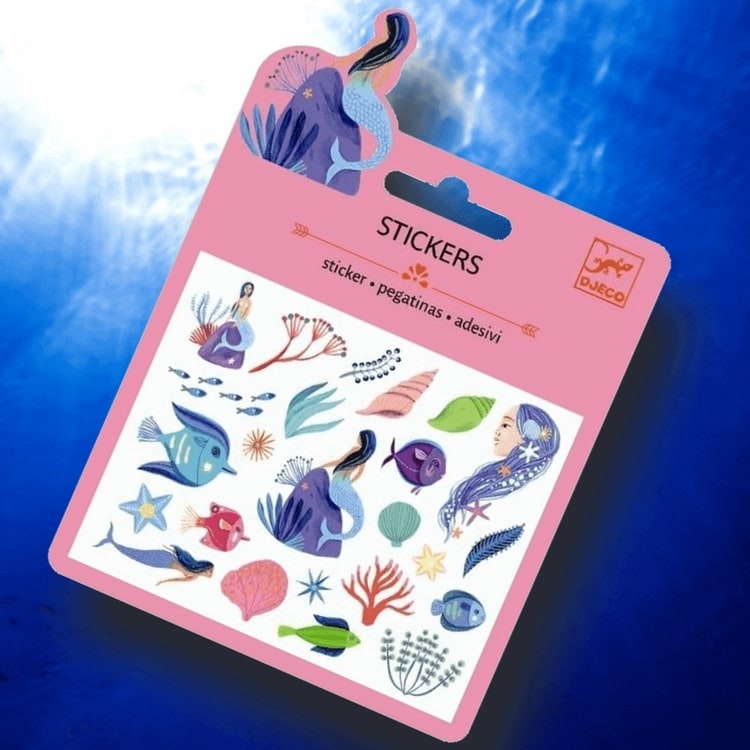Mini stickers, Under the sea, från Djeco