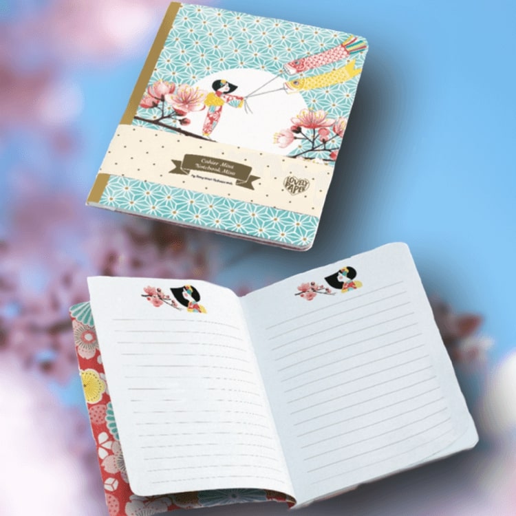 Notebook Misa - Japaninspirerad anteckningsbok från Djeco