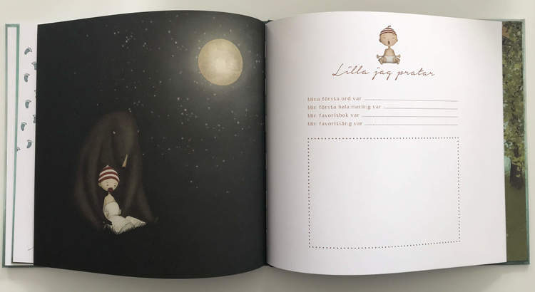 Lilla jag-boken - Fyll i bok om barnets första år