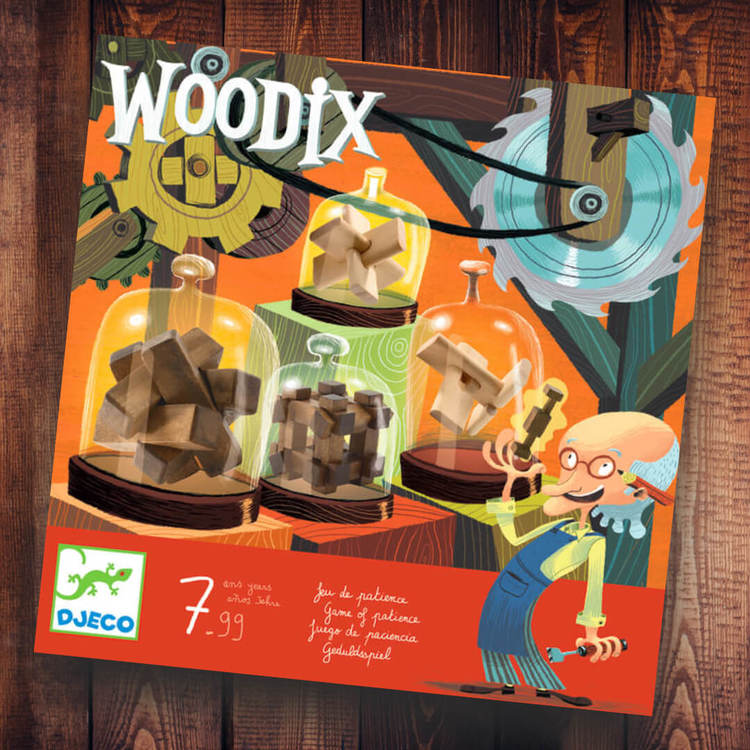 Woodix - tankenötter från Djeco