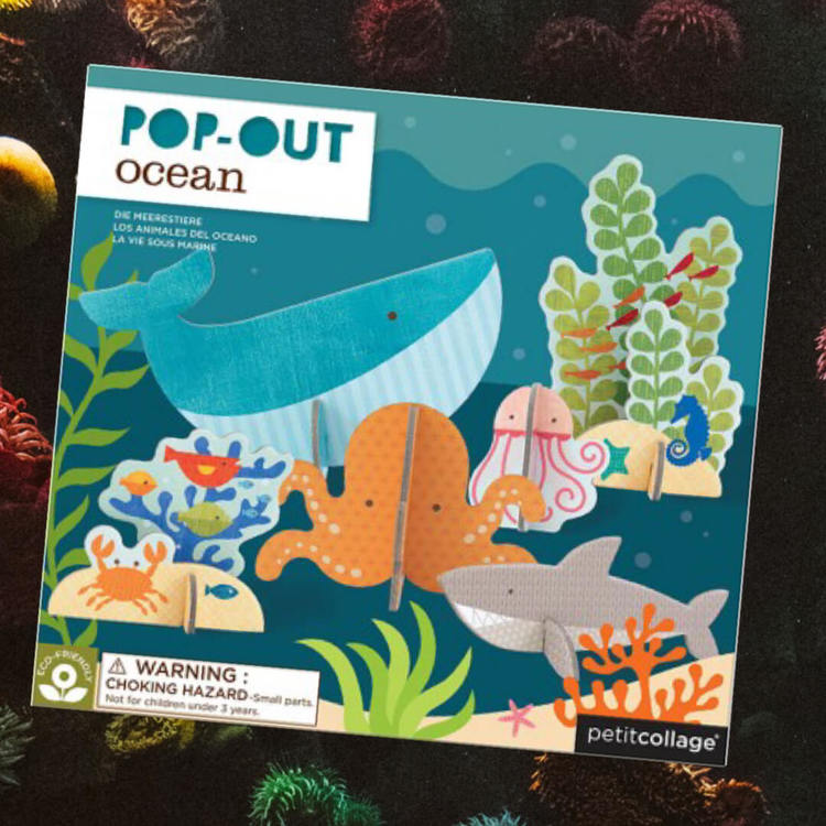 Pop-out Havet från Petit Collage