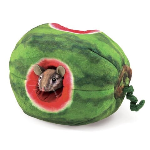 Handdocka mus i vattenmelon från Folkmanis