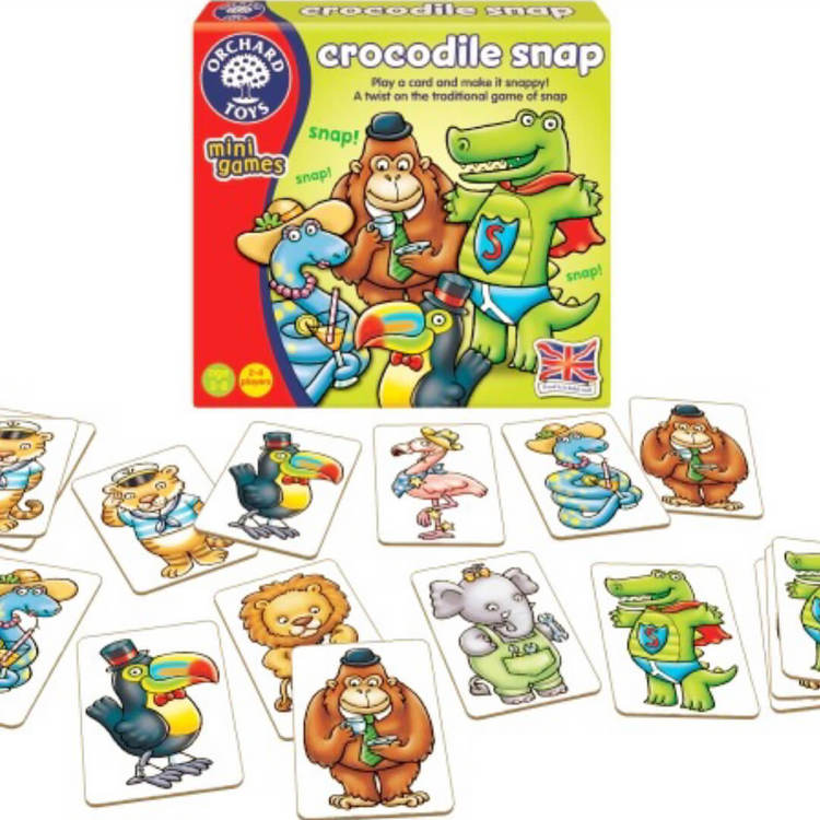 Resespel - Crocodile Snap från Orchard toys
