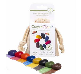 Crayon Rocks 8 färger - kritor för de minsta