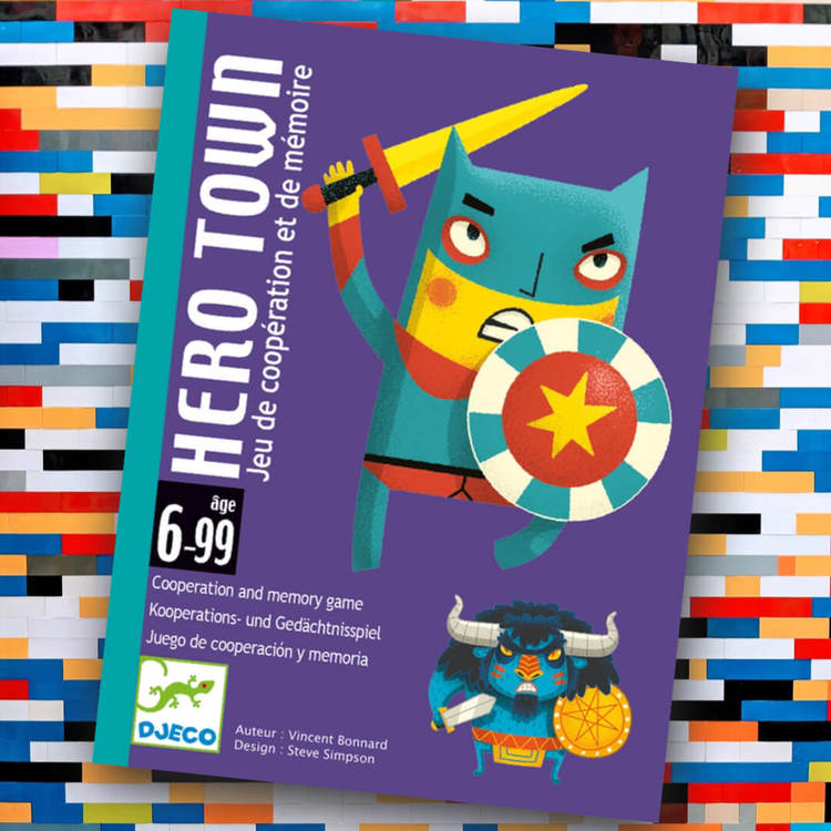 Hero Town - Bli en hjälte och rädda staden spel för barn från Djeco