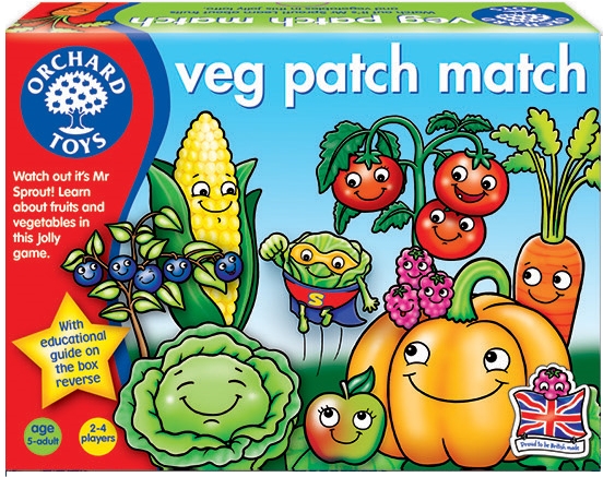 Veg Patch Match - Spelet där det gäller att få tag på rätt grönsaker