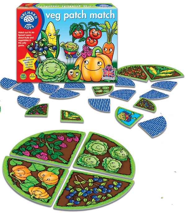 Veg Patch Match - Spelet där det gäller att få tag på rätt grönsaker