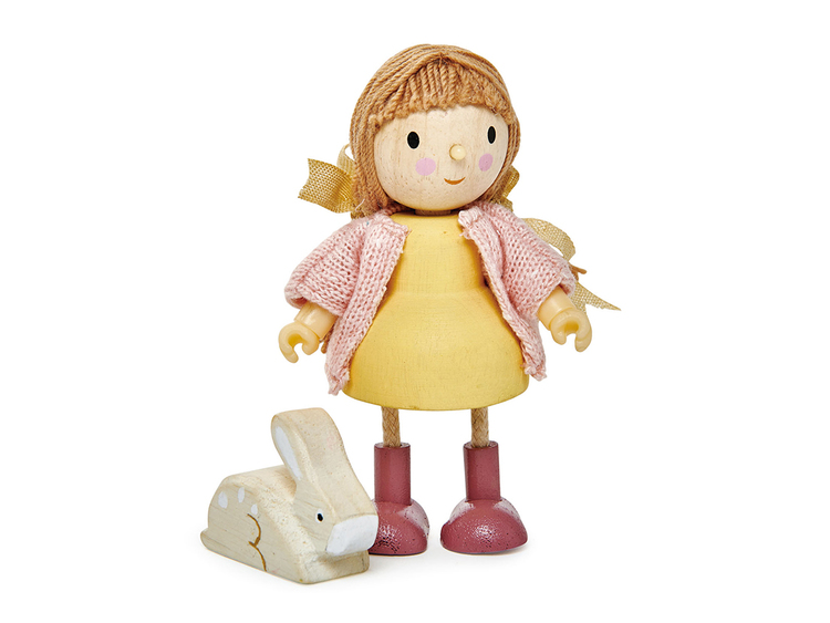 Flicka med kanin från Tender Leaf Toys