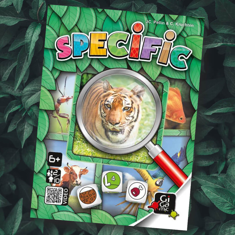 Barnspel Specific - Kan du hitta det rätta djuret?