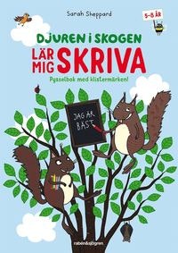 Djuren i skogen lär mig... - Flera olika pysselböcker att välja bland