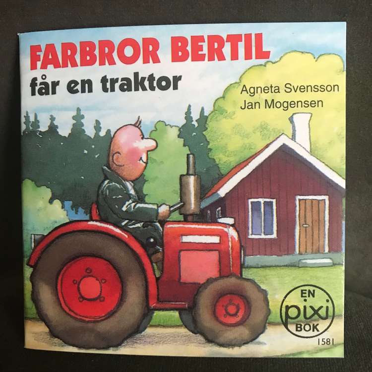 Pixiböcker - Farbror Bertil får en traktor