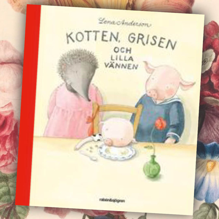 Kotten, grisen och lilla vännen - Fin barnbok från 3 år