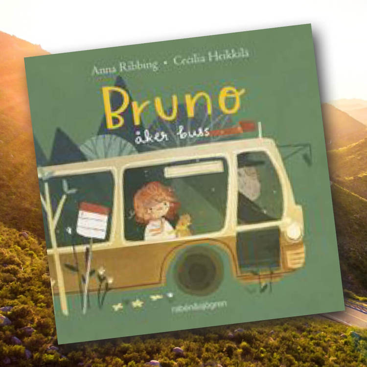 Bruno åker buss - Barnbok för de minsta