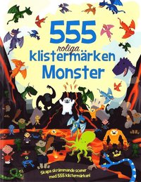 Pysselbok med klistermärken - Monster (555 klistermärken)