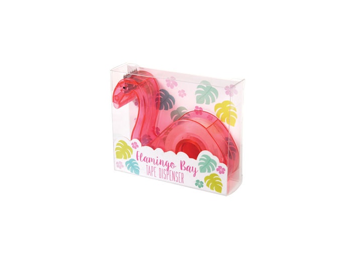 Tejphållare+tejp - Flamingo