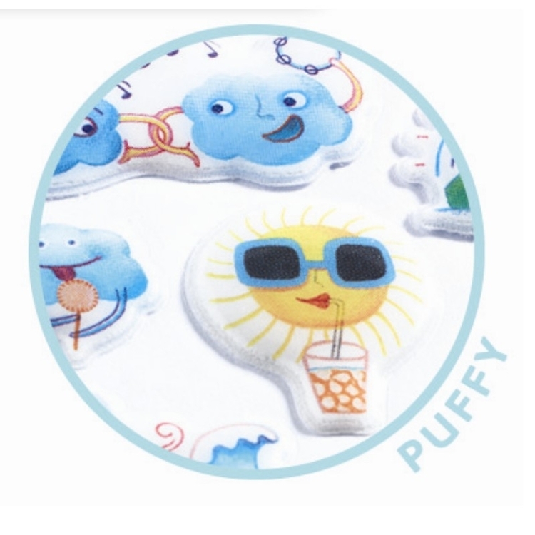 Mini Stickers Puffy - Väder från Djeco