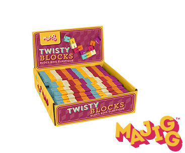 Twisty Blocks - Träleksak med retrodesign