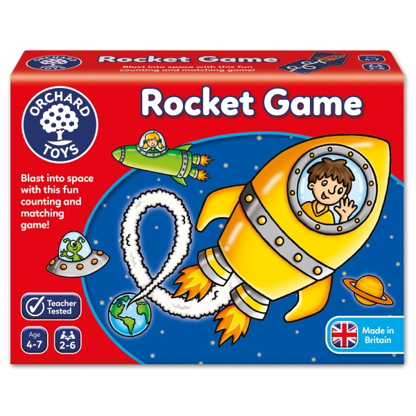 Rocket game - Spel där du samlar loopar i rymden