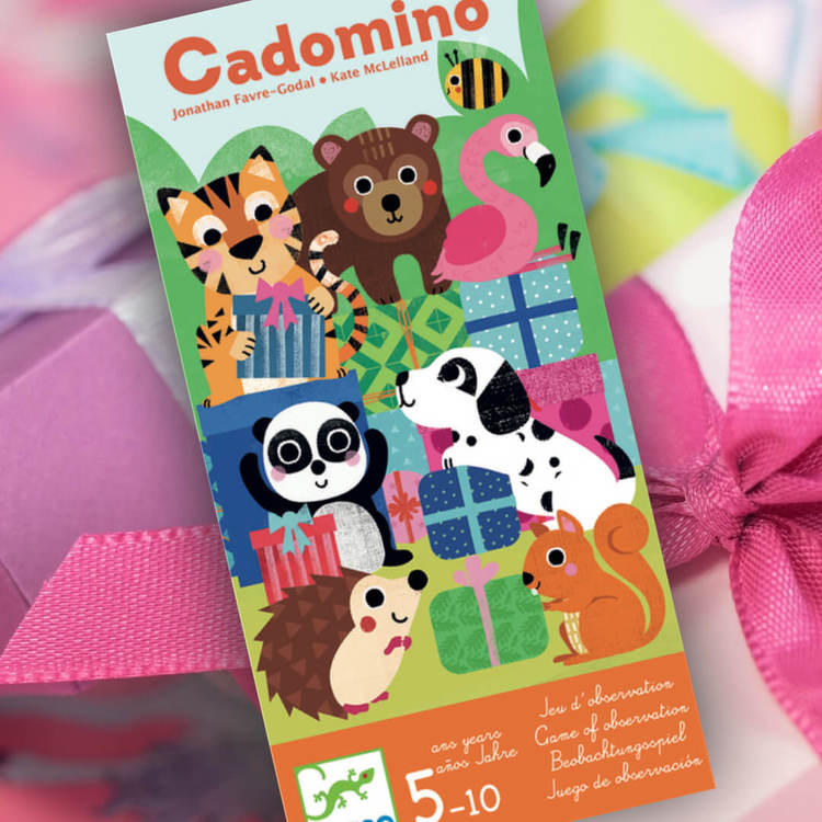 Cadomino - Spelet där du ska para ihop rätt present med rätt mottagare