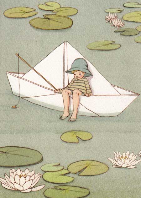 Enkelt Kort - Min lilla segelbåt (Fraktfritt)