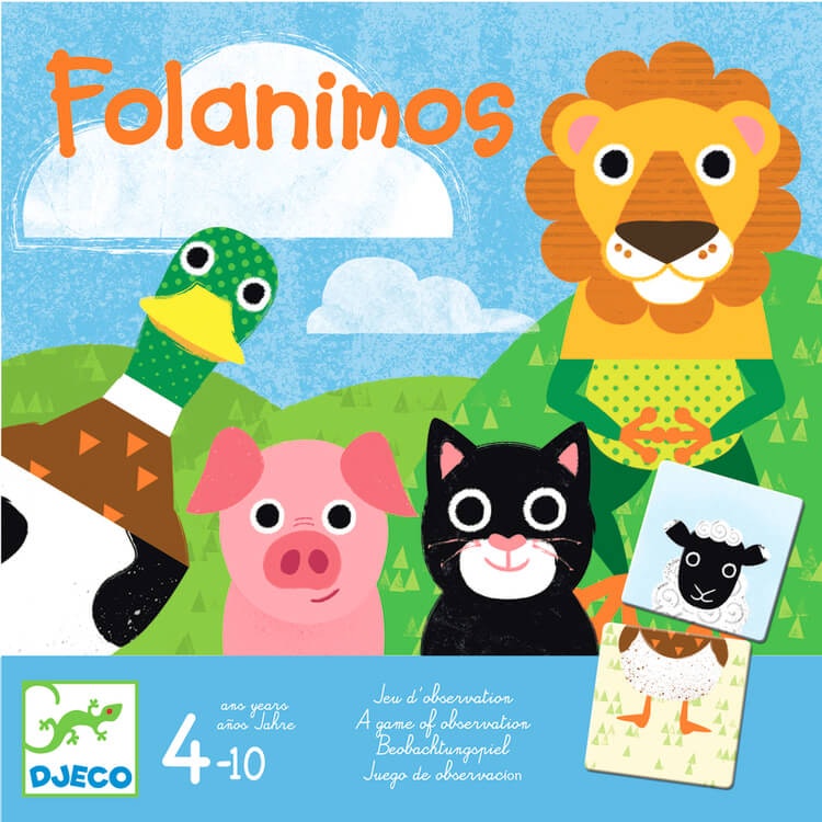 Folanimos - hur låter de hopblandade djuren? från Djeco