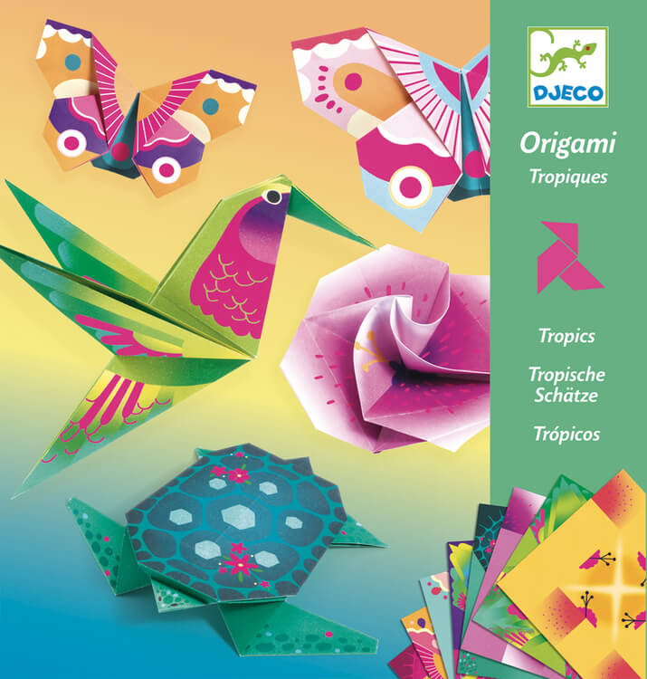 Origami- Tropiska skatter från Djeco
