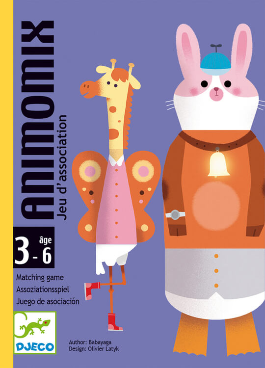 Animomix - Kortspel för barn från Djeco