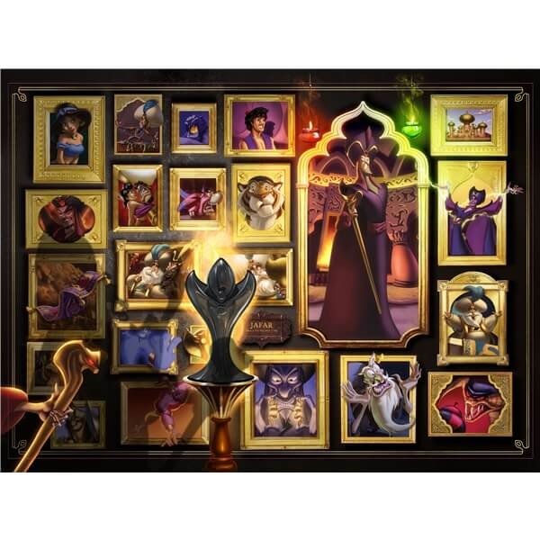 Pussel Disneyskurkar -Jafar (1000 bitar) från Ravensburger