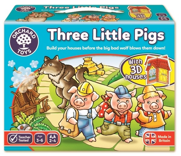 Tre små grisar (three little pigs)