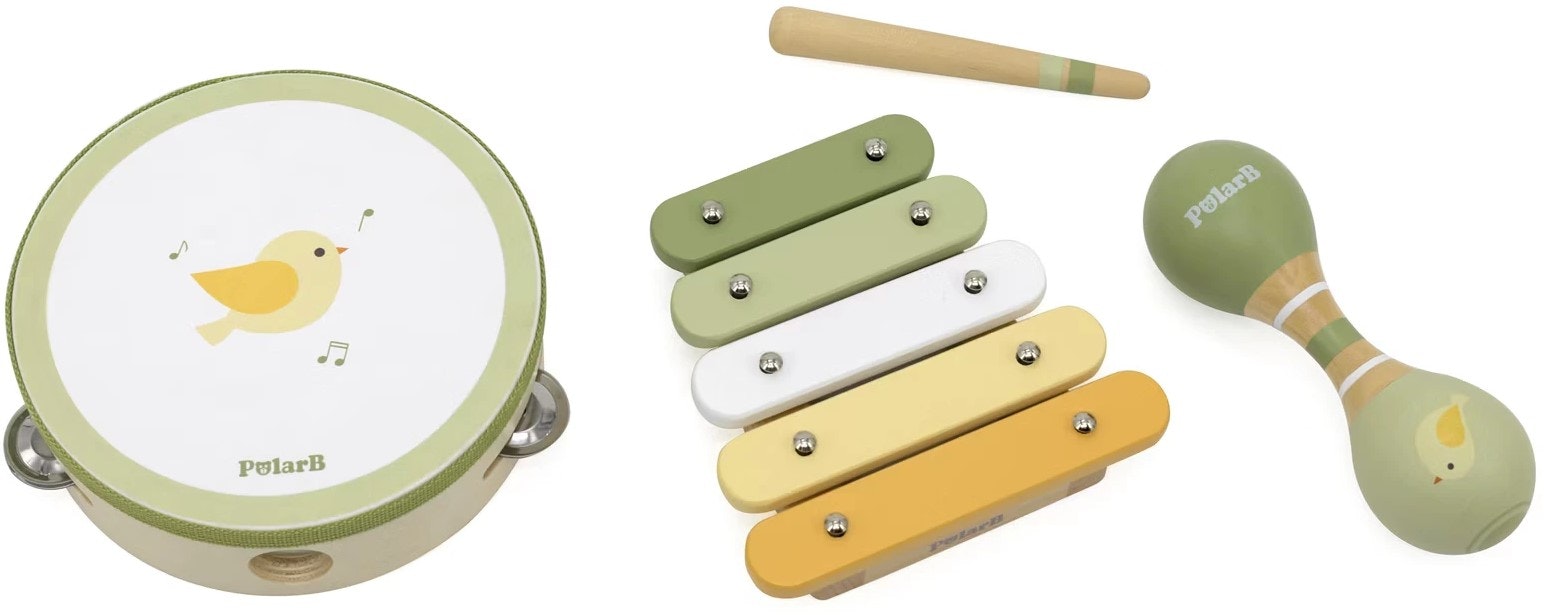 Instrumentkit med tre fina instrument