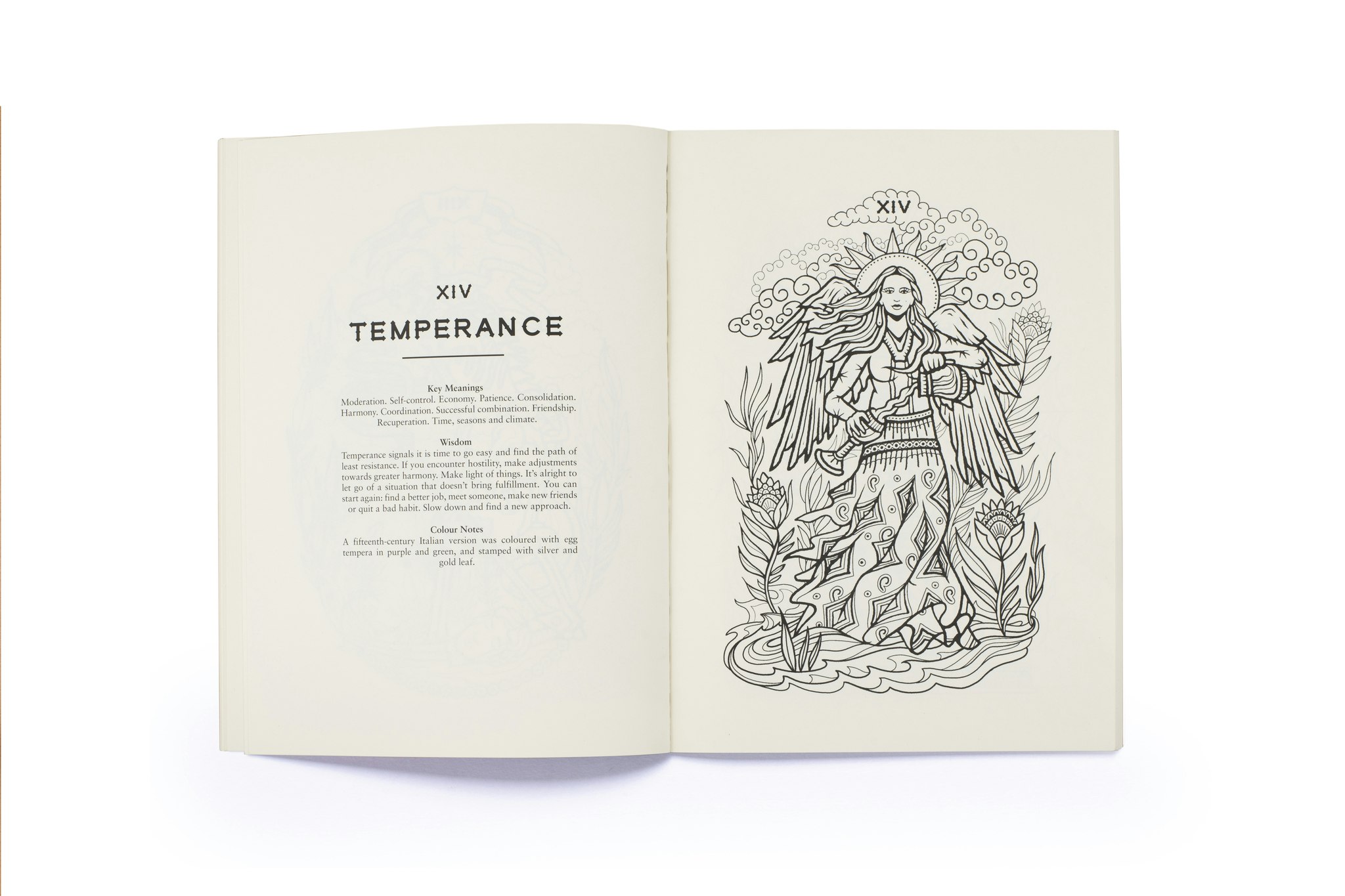 The Tarot Colouring Book